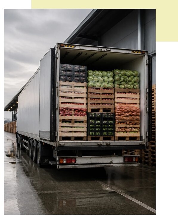 Перевозка плодоовощной продукции в Крымск по цене от 5182 р. | Агросервис-Крм